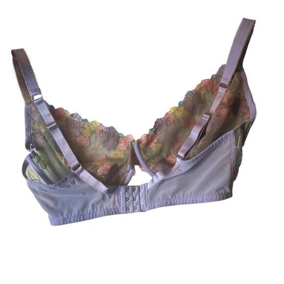 Felicity‎ Hayward X Playful Promises Luna Embroidered Bra High Waist Briefs Set - Picture 8 of 13